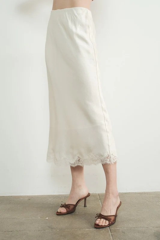 Bella Lace Slip Skirt - Image 8
