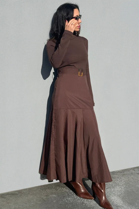 Helene Belted Maxi Dress - Image 2