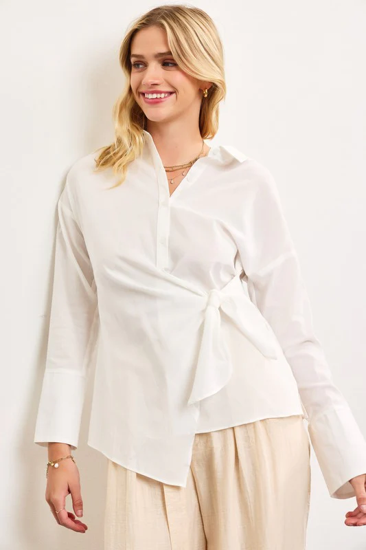 Trisha Wrap Top - Image 6