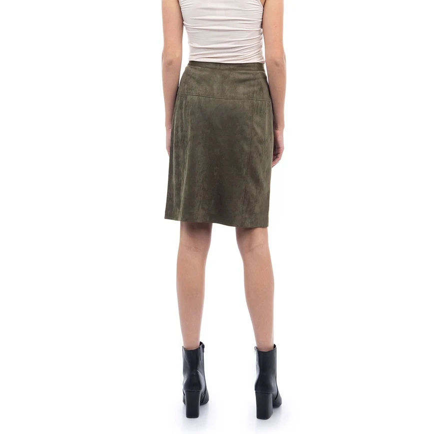 Bring It On Suede Skirt - Image 10