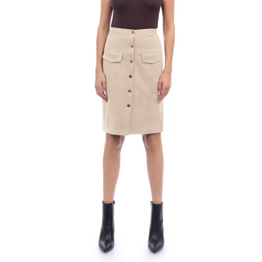 Bring It On Suede Skirt - Image 5