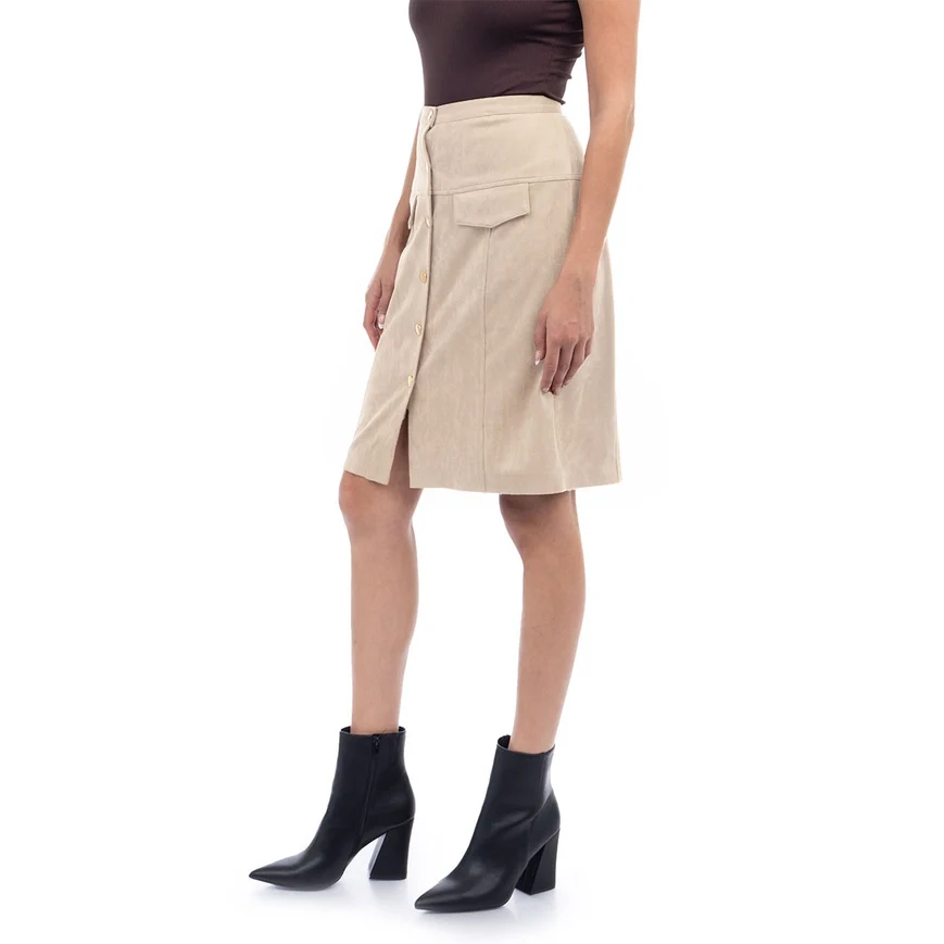 Bring It On Suede Skirt - Image 9