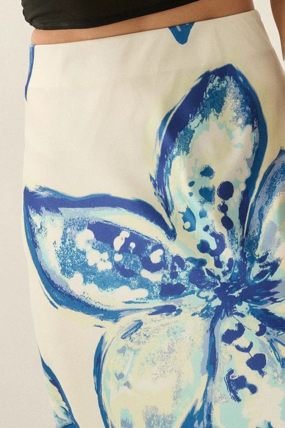 Capri Maxi Slip Skirt - Image 3