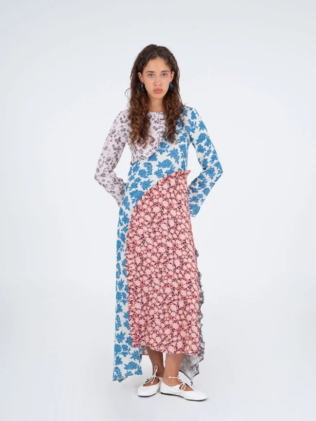 Cottagecore Floral Maxi Dress - Image 7