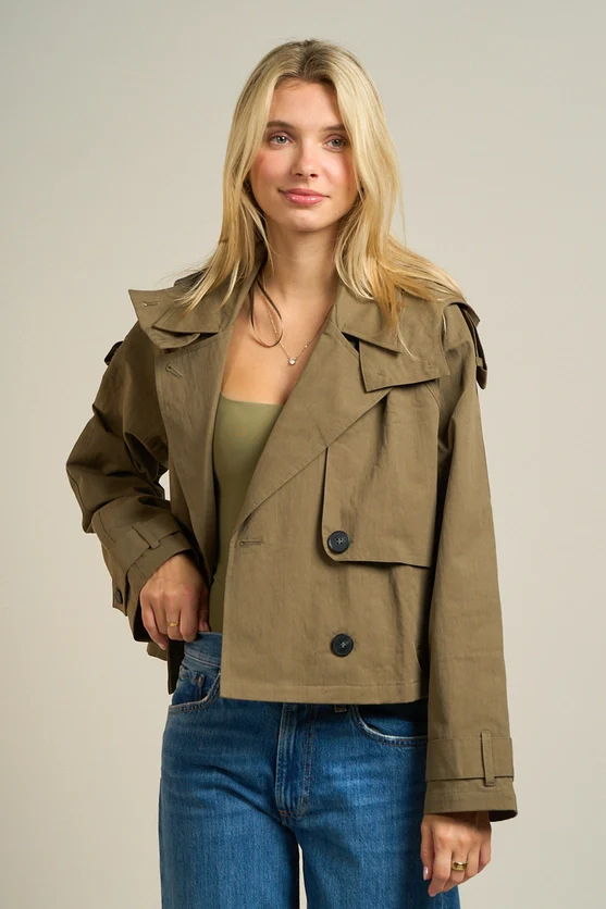 Charlotte Trench Jacket - Image 2