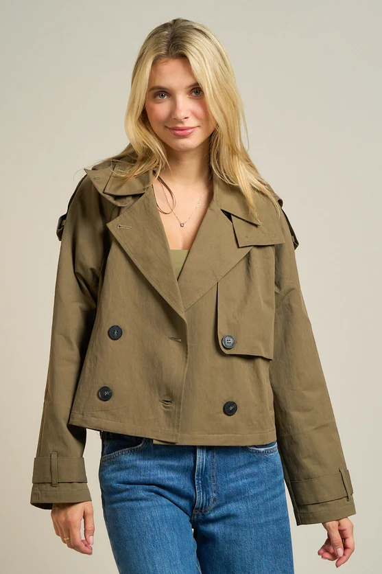 Charlotte Trench Jacket - Image 3