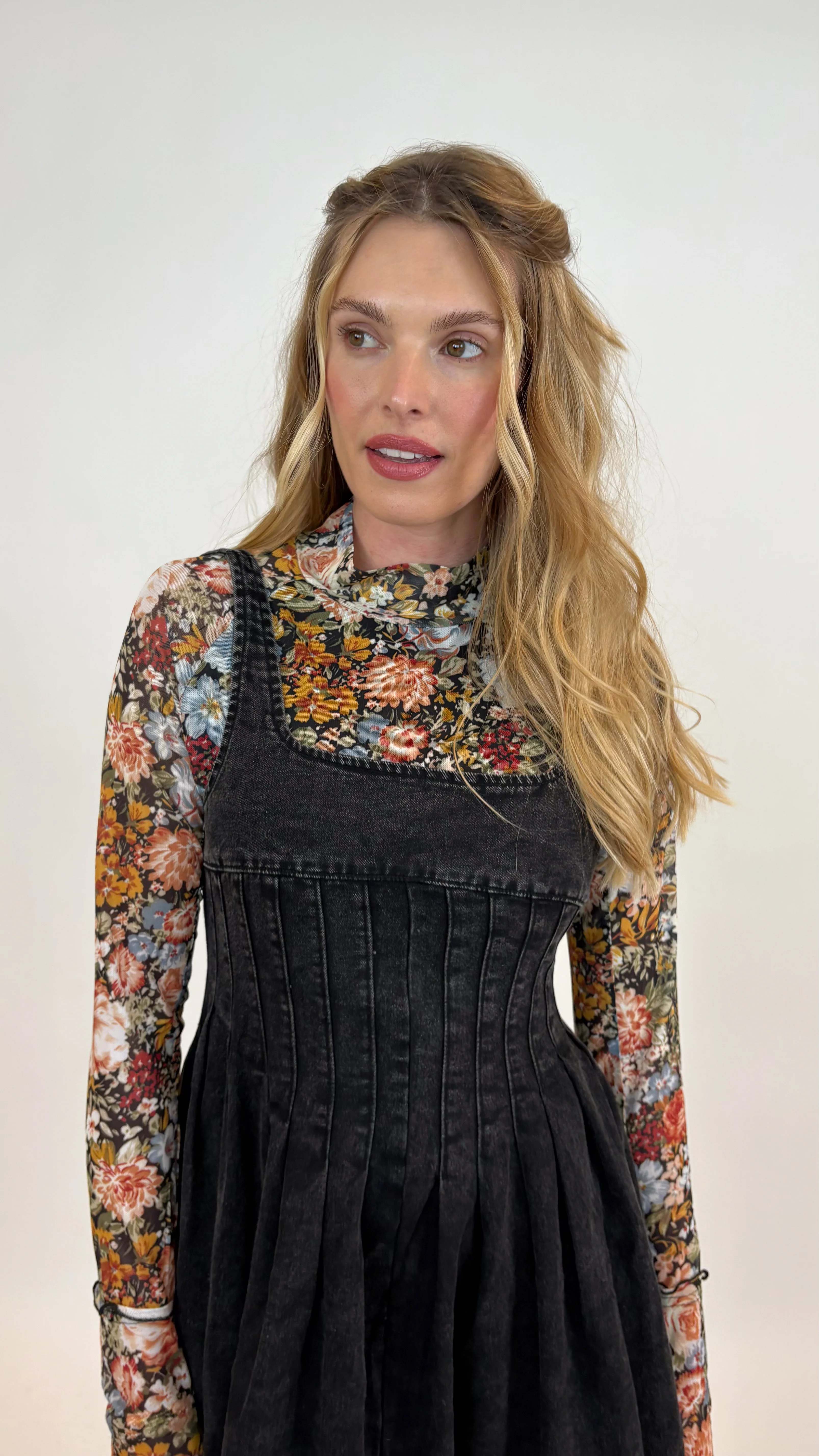 All For It Denim Dress - Image 4