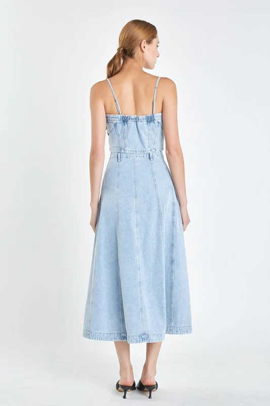 Essential Denim Flare Skirt - Image 3