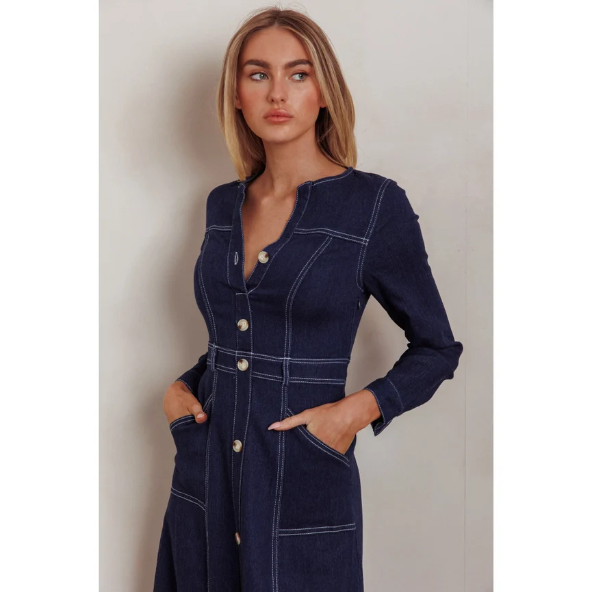 Miss America Denim Dress - Image 2