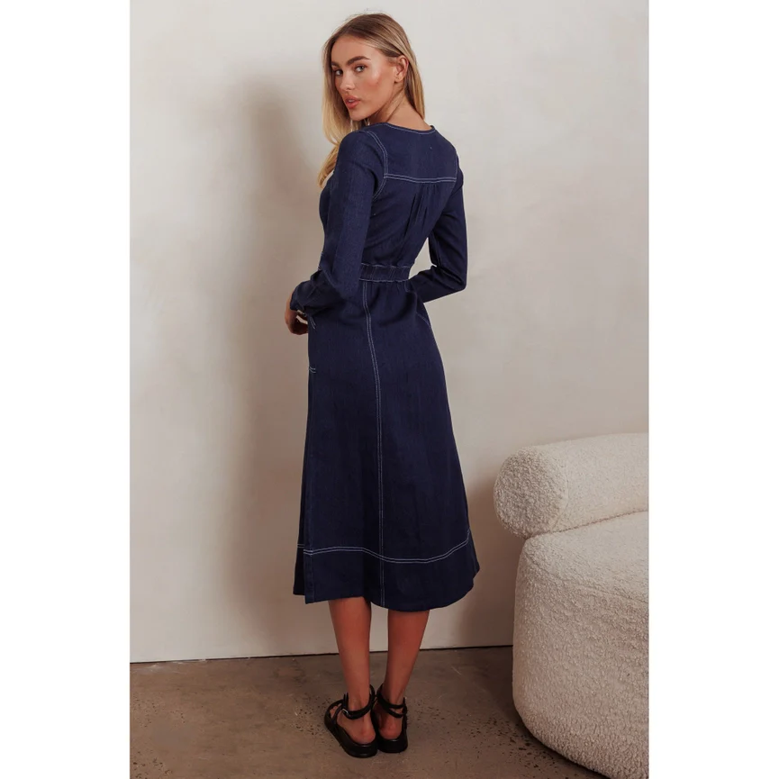 Miss America Denim Dress - Image 4