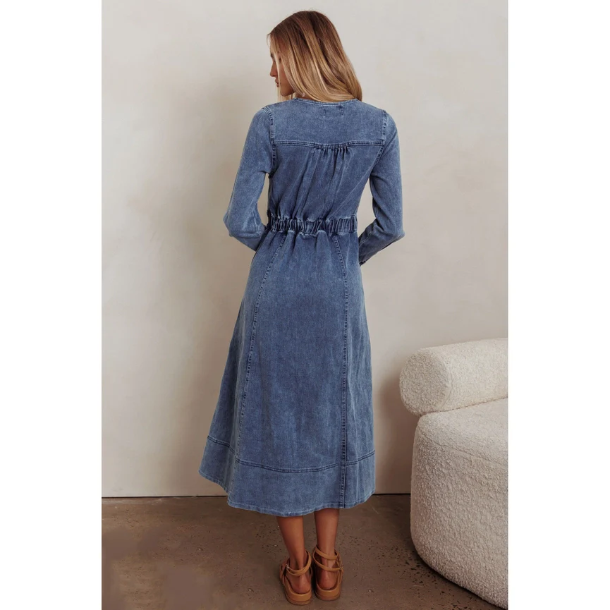 Miss America Denim Dress - Image 6