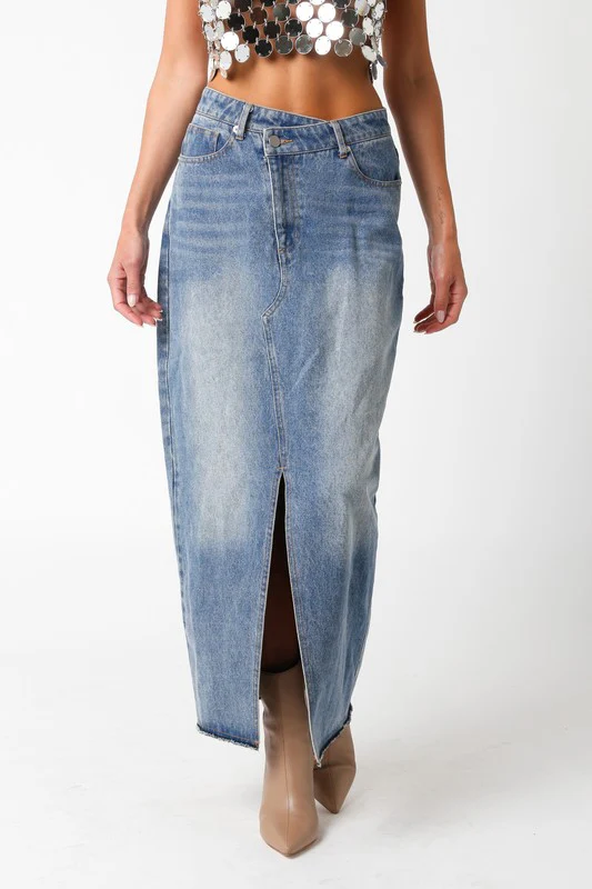 Olivia Denim Skirt - Image 5
