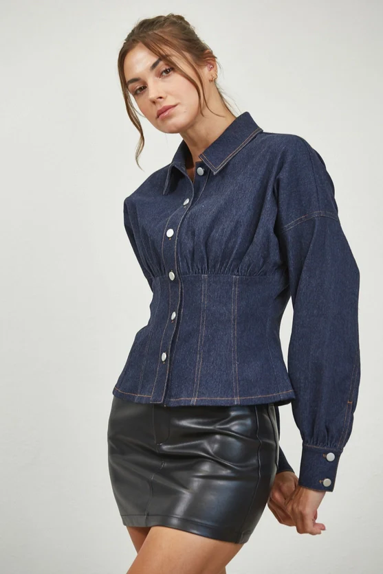 Princess Denim Top - Image 2