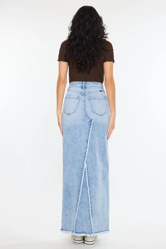 Here We Go Denim Skirt - Image 2