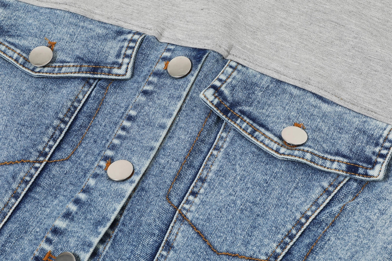 Tres Chic Denim Top - Image 5