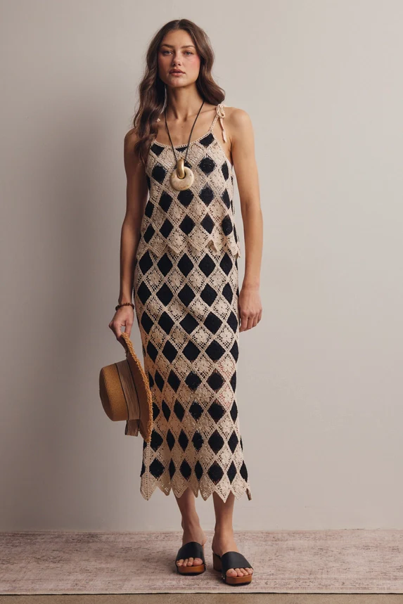 Diamond Club Crochet Skirt - Image 7