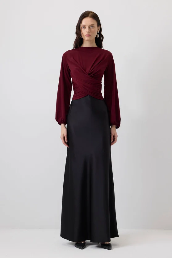 Delilah Draped Blouse - Image 5