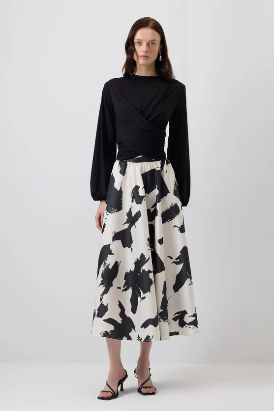 Delilah Draped Blouse - Image 7