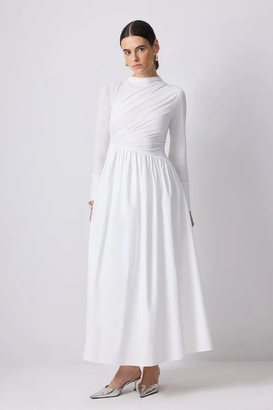 Heidi Draped Dress - Image 2