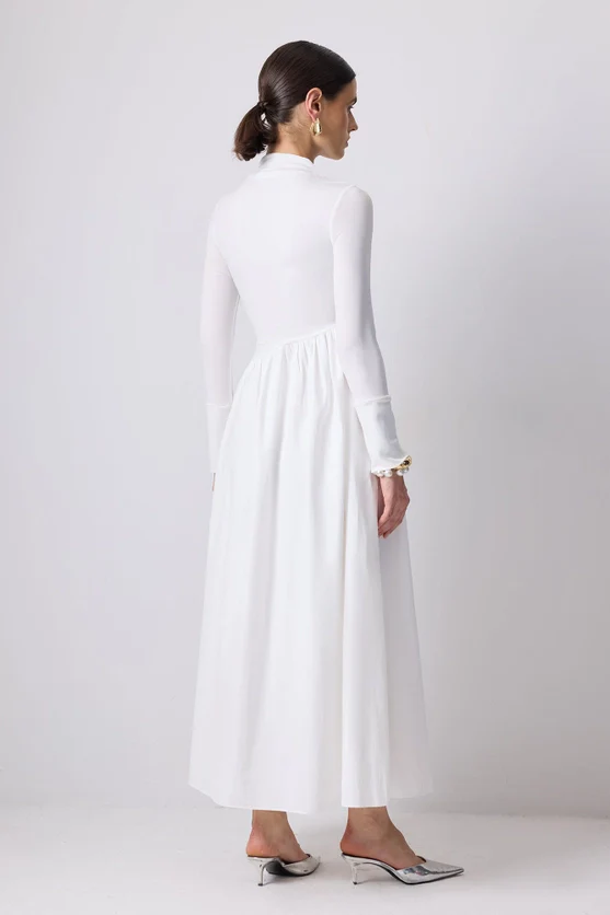 Heidi Draped Dress - Image 9