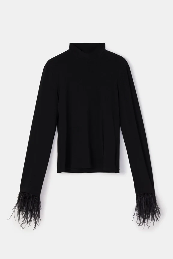 Full Look Feathered Top - Image 10
