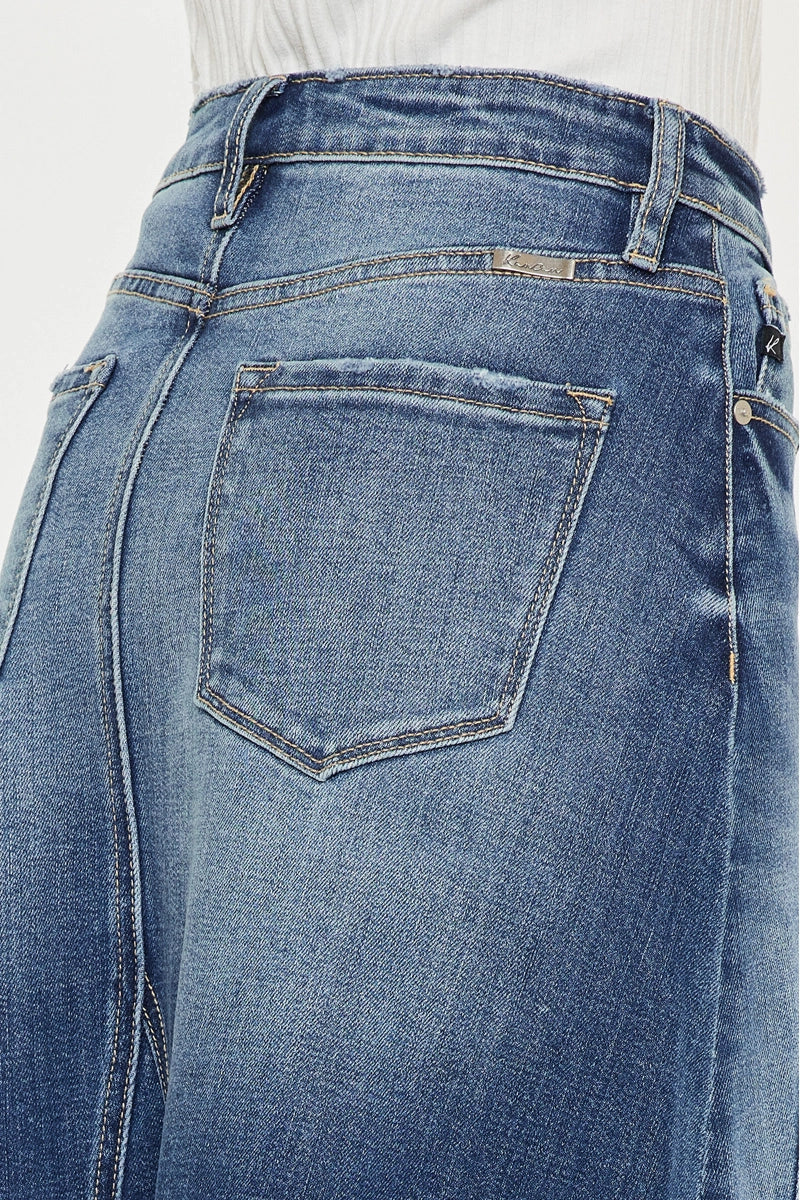 Virgo Flare Denim Skirt - Image 3