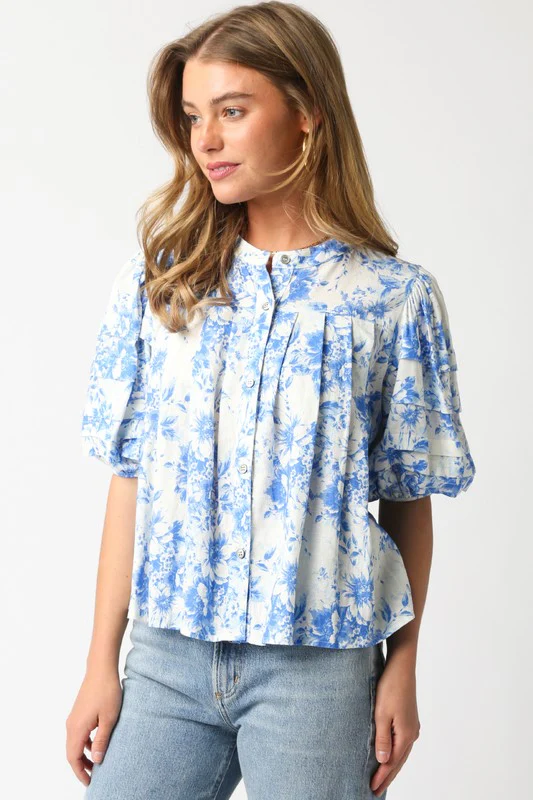 Bermuda Floral Top - Image 2