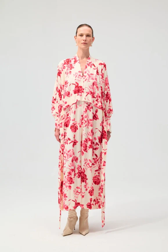 Freya Kimono Dress - Image 6