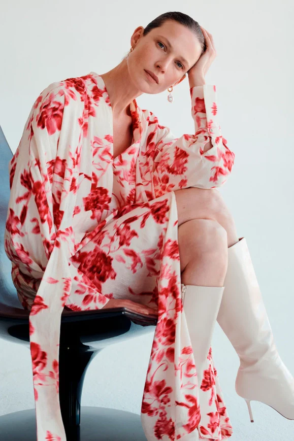 Freya Kimono Dress - Image 8