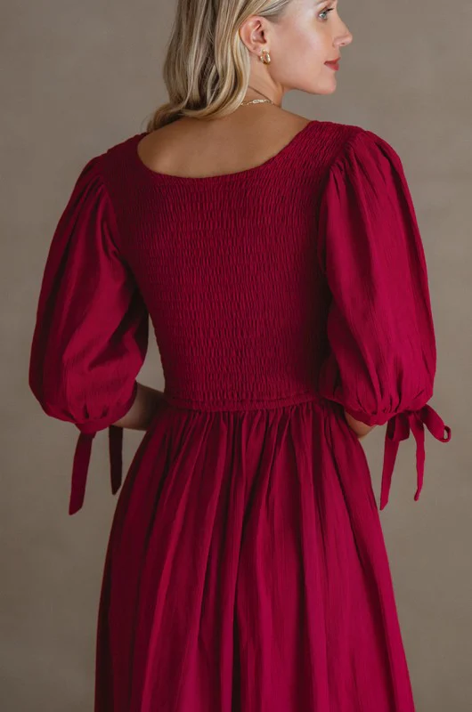 Freya Smocked Dress - Image 8