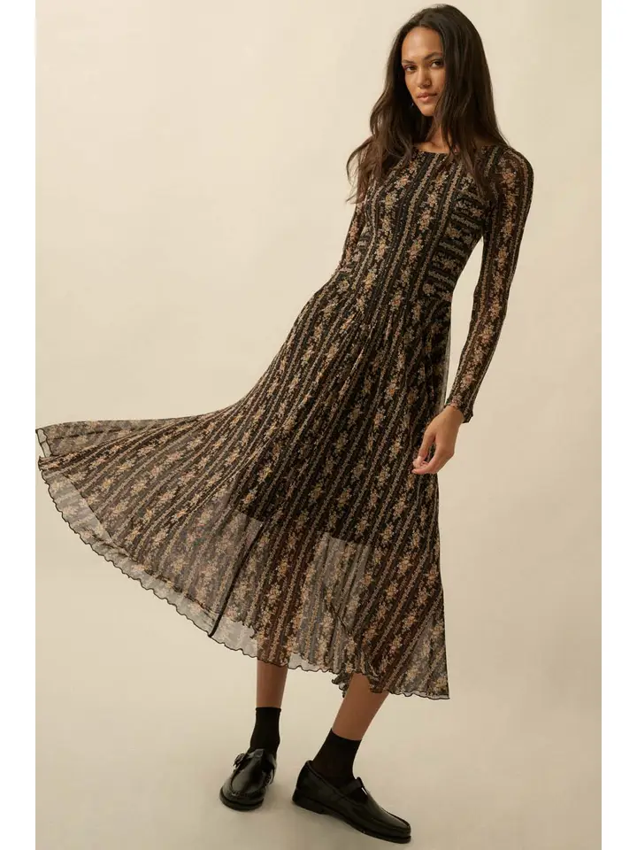 Frolicking Mesh Dress - Image 2