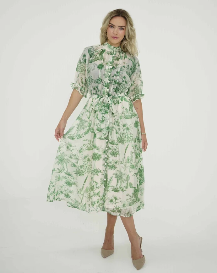 Garden Party Midi Dress - Image 4