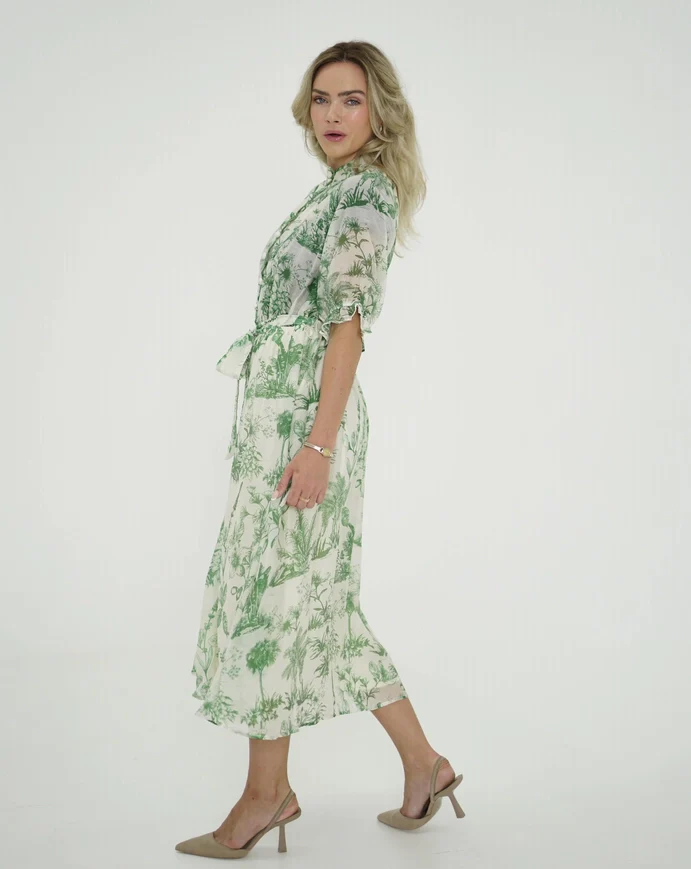 Garden Party Midi Dress - Image 6