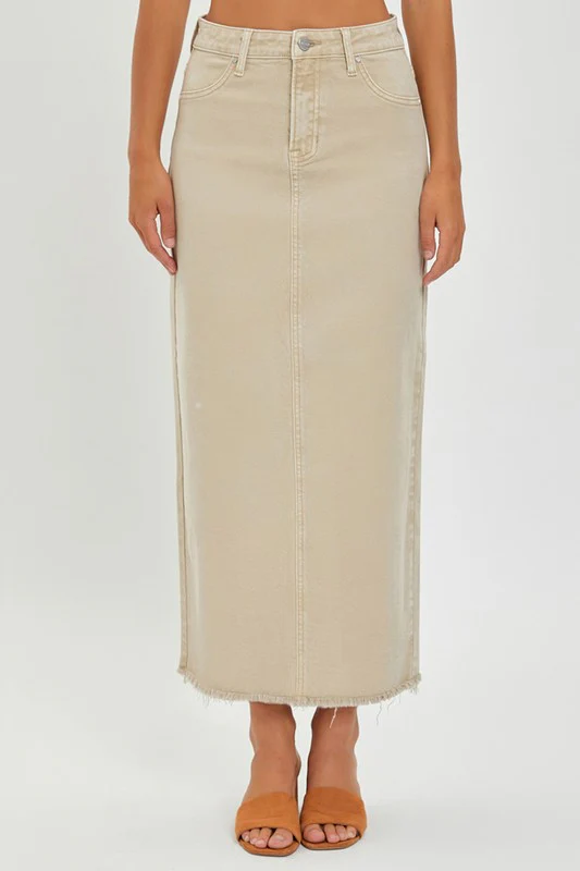 Better Together Maxi Denim Skirt - Image 2