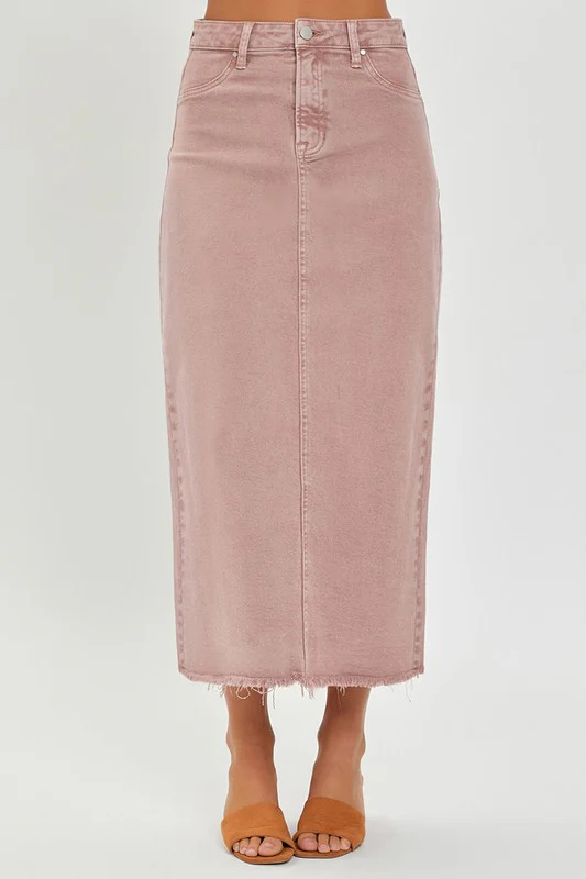 Better Together Maxi Denim Skirt - Image 3
