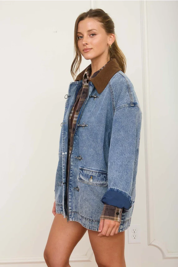 Hooked On You Denim Jacket - Image 3