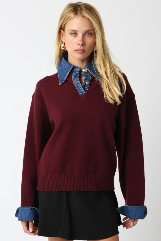 Lover Denim Sweater - Image 10