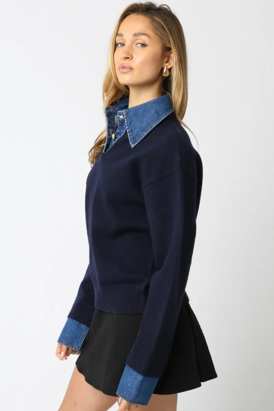 Lover Denim Sweater - Image 12