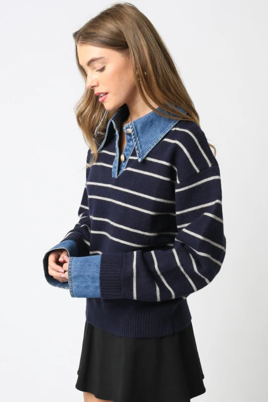 Lover Denim Sweater - Image 19
