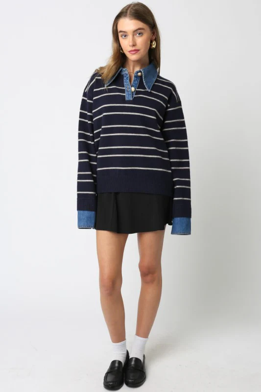 Lover Denim Sweater - Image 20