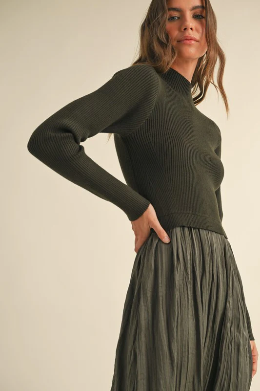 Jewel Knit Mix Maxi Dress - Image 3