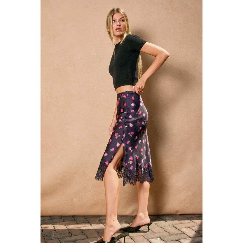 Diamond Lace Slip Skirt - Image 22