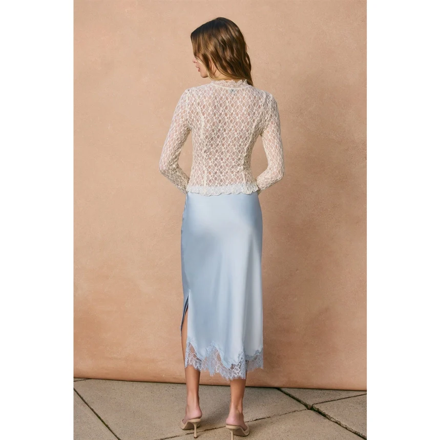 Diamond Lace Slip Skirt - Image 27