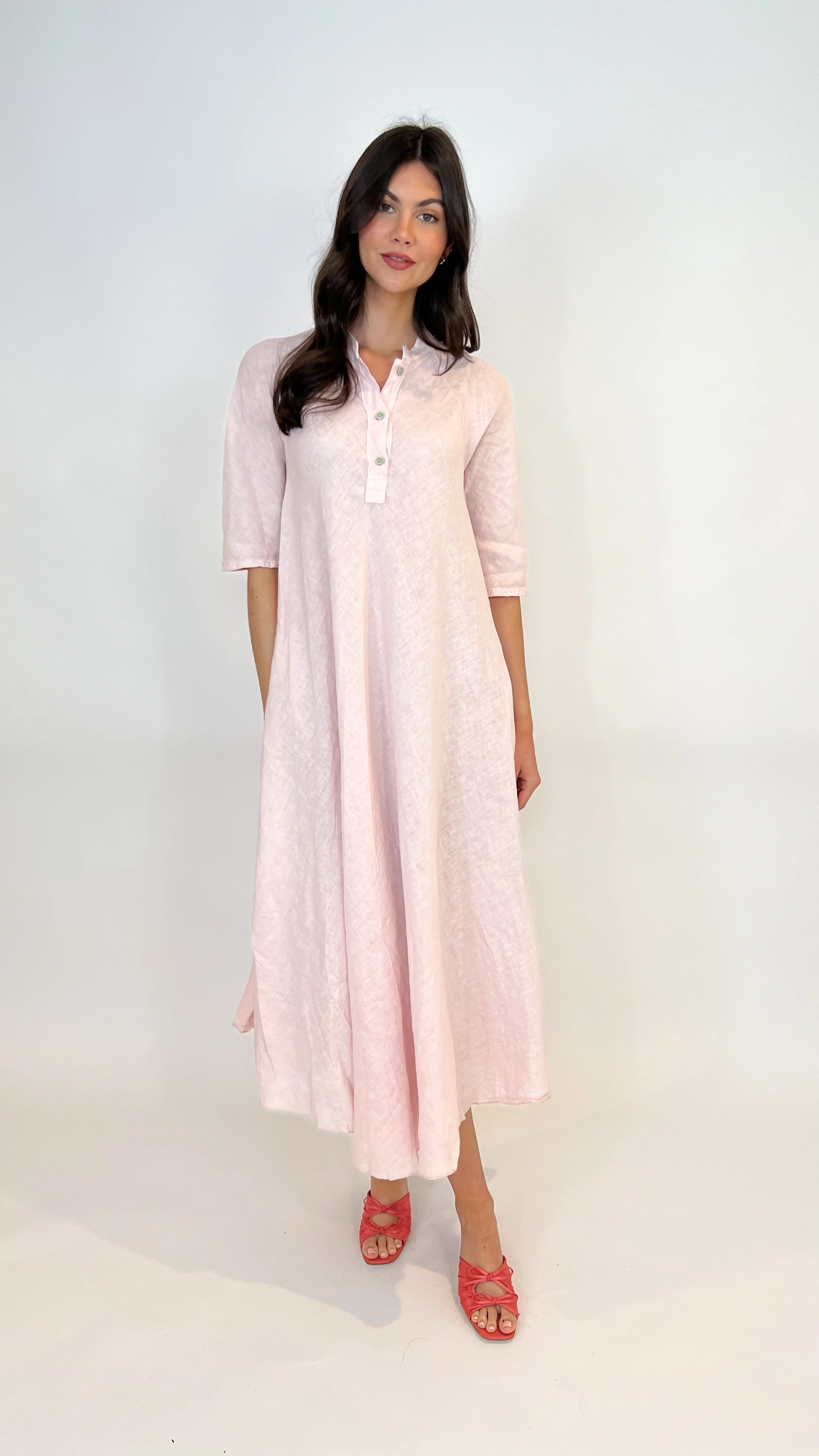 Darla Maxi Linen Dress