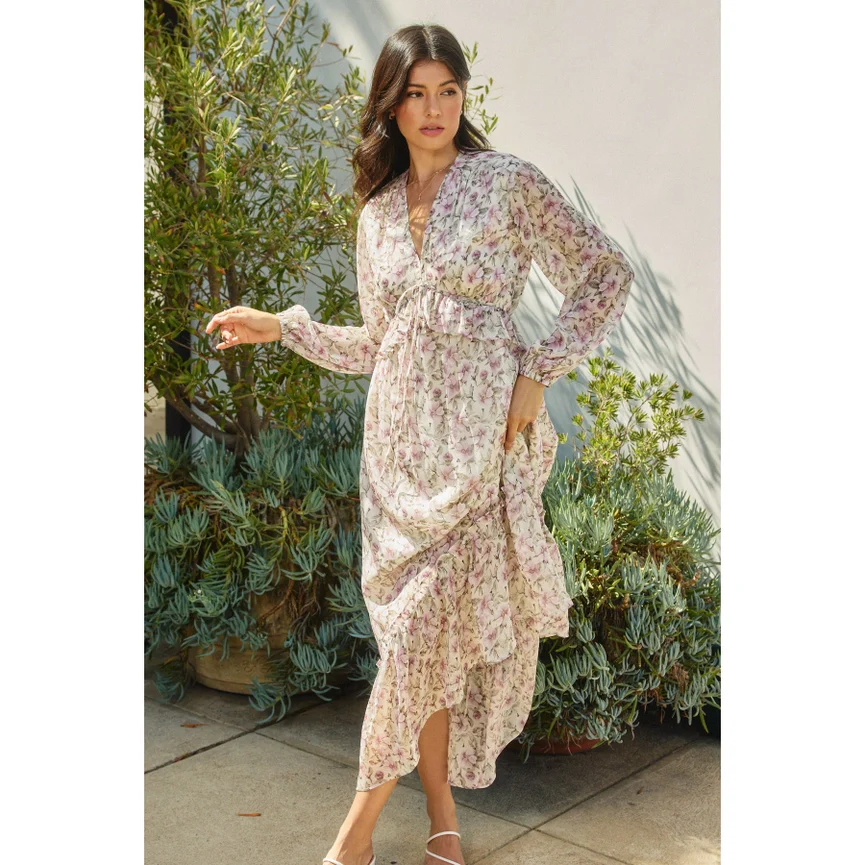 Lovely Lady Ruffled Dress
