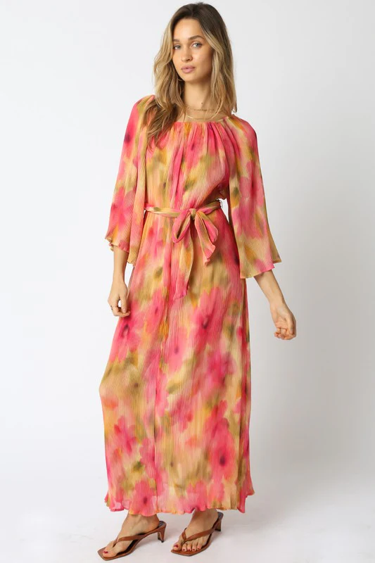 Melani Plisse Dress