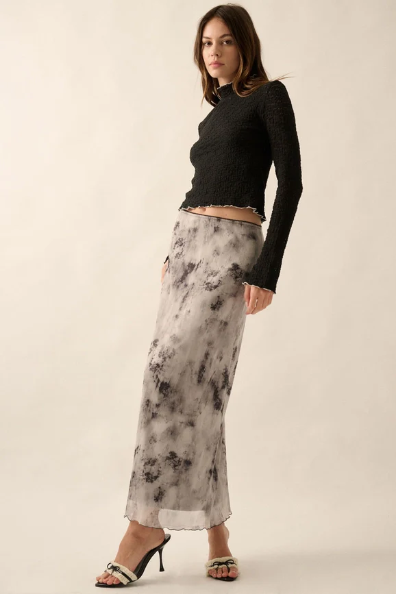 Kaylor Mesh Skirt - Image 4