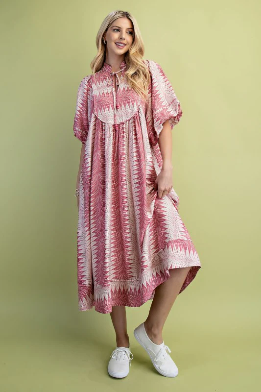 Cherry Palm Dress