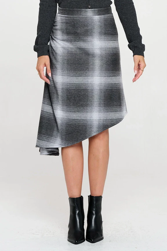 Aria Plaid Skirt - Image 4