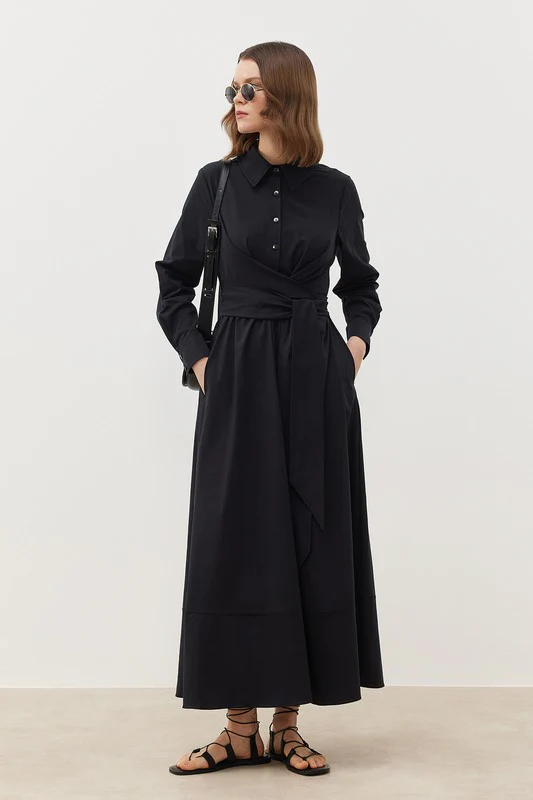 Mera Poplin Dress - Image 2